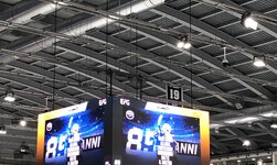 Video cube ice hockey stadium Video cube ice hockey stadium