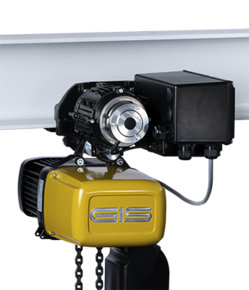 Motorised trolley GMF with electric chain hoist GP Motorised trolley for the electric movement of goods