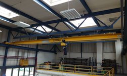 Indoor crane 3200 kg load capacity