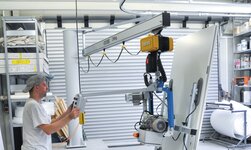 Vakuumheber GH mit Kippung Vakuumheber zum Heben und Wenden von Holzplatten